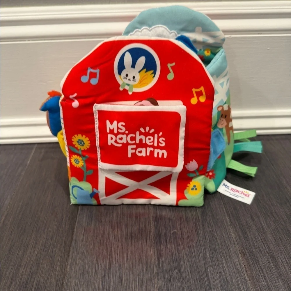 NWOT Ms. Rachel’s Learning Farm Plush Farm Sensory Toy for Babies and Toddlers